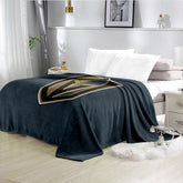 Vegas Golden Knights Hockey Team Flannel Fleece Throw Blanket